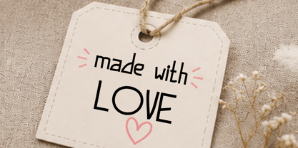 Cute Font Poster 7