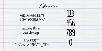Cute Font Poster 2