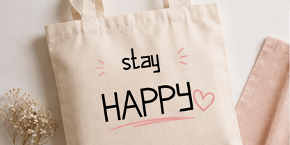 Cute Font Poster 8