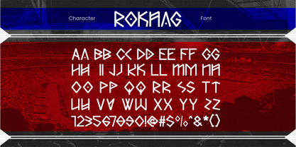 Roknag Font Poster 9