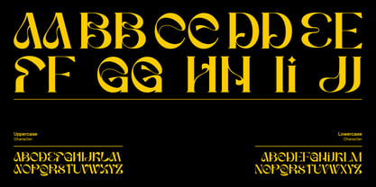 Wave Maska Font Poster 8
