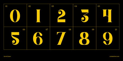Wave Maska Font Poster 9
