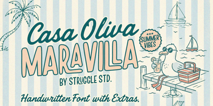 Casa Oliva Maravilla Font Poster 1