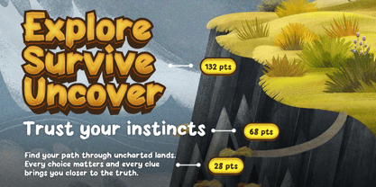 Raventure Font Poster 4