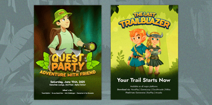Raventure Font Poster 5