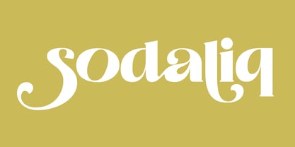 Sodaliq Font Poster 1