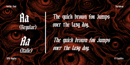 FA Obsidyan Font Poster 4