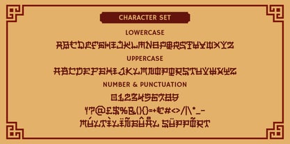 Golden Dynasty Font Poster 5