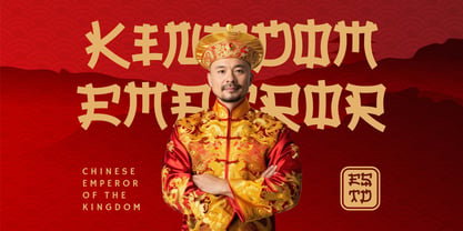 Golden Dynasty Font Poster 2