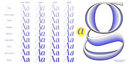 Abigant Font Poster 9
