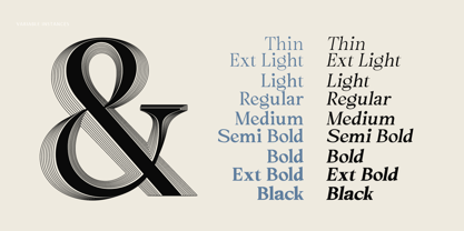 Cadera Font Poster 2