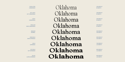 Cadera Font Poster 10