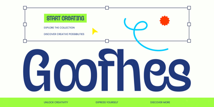 Goofhes Font Poster 1