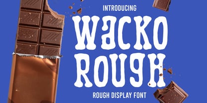 Wacko Rough Font Poster 1