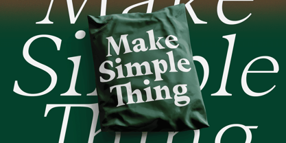 Megiola Font Poster 6