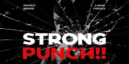 Strong Punch Font Poster 1