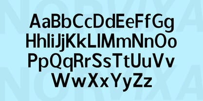 Norvixa Font Poster 15
