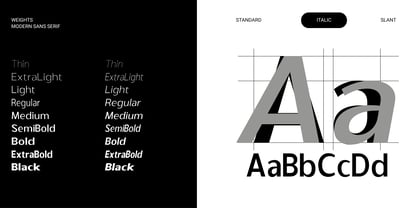 Norvixa Font Poster 8