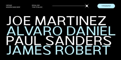 Norvixa Font Poster 14