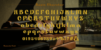 Kusovia Font Poster 7