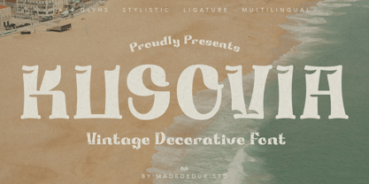 Kusovia Font Poster 1