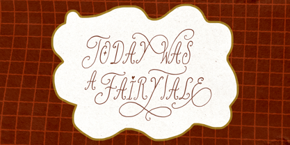 Poetry Velvet Font Poster 4