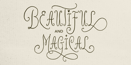 Poetry Velvet Font Poster 2