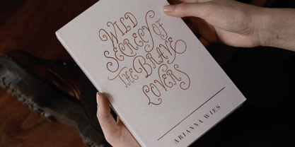 Poetry Velvet Font Poster 7