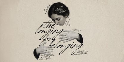 Sunday Poetry Font Poster 2