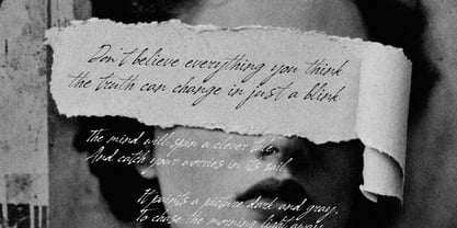 Sunday Poetry Font Poster 4
