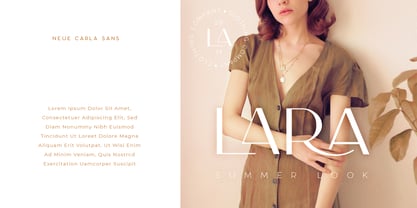 CCS Neue Carla Sans Font Poster 11