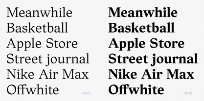Textworthy Serif Font Poster 8