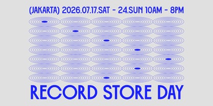 PRAK Phonical Font Poster 6