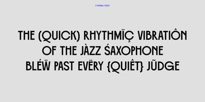 PRAK Phonical Font Poster 3