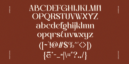 Oxelar Font Poster 9