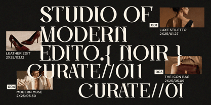 Oxelar Font Poster 2