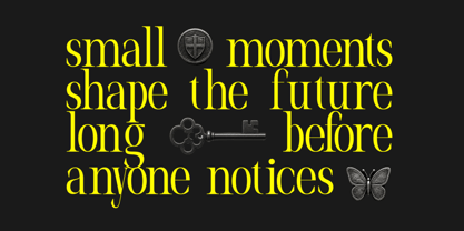 Evoire Font Poster 7