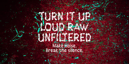 Trasy Brush Font Poster 3