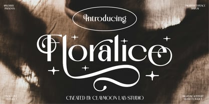 Floralice Font Poster 1