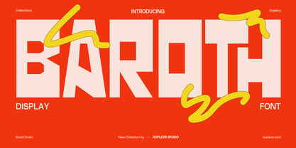 Baroth Font Poster 1