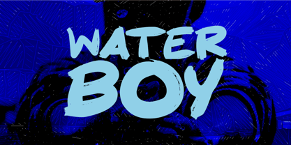 Waterboy Font Poster 1