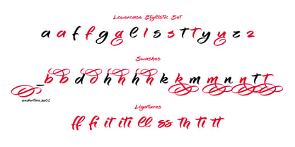 Kawasemi Font Poster 9
