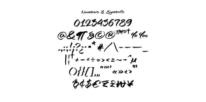 Kawasemi Font Poster 7