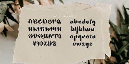 Makayoi Font Poster 8
