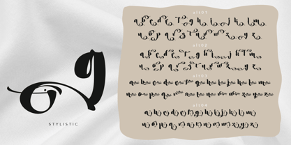 Makayoi Font Poster 10