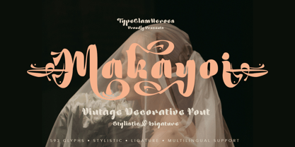 Makayoi Font Poster 1