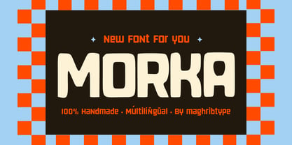 Morka Font Poster 1