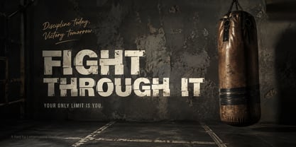 Northslash Font Poster 3