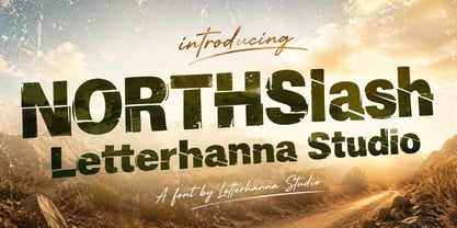 Northslash Font Poster 1