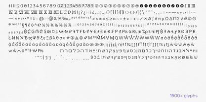 Atwic Hebrew Font Poster 13